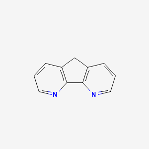 molecular formula C11H8N2 B6599424 3,13-diazatricyclo[7.4.0.0,2,7]trideca-1(13),2,4,6,9,11-hexaene CAS No. 245-37-4