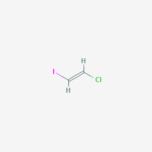molecular formula C2H2ClI B6599464 (E)-1-chloro-2-iodoethene CAS No. 28540-81-0