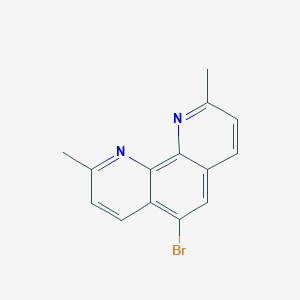 molecular formula C14H11BrN2 B6599486 5-溴-2,9-二甲基-1,10-菲咯啉 CAS No. 851916-54-6