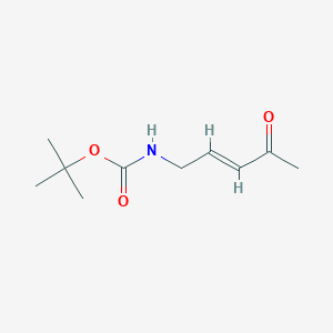 tert-butyl N-[(2E)-4-oxopent-2-en-1-yl]carbamate