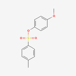 molecular formula C14H14O4S B6599622 对甲苯磺酸4-甲氧苯酯 CAS No. 3899-91-0