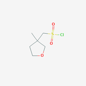 (3-methyloxolan-3-yl)methanesulfonyl chloride