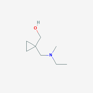 molecular formula C8H17NO B6599676 (1-{[ethyl(methyl)amino]methyl}cyclopropyl)methanol CAS No. 1849244-36-5