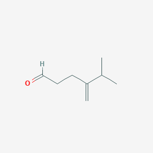 molecular formula C8H14O B6599851 5-methyl-4-methylidenehexanal CAS No. 26903-68-4