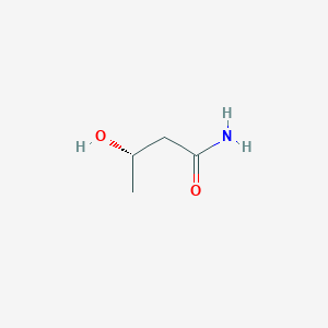 molecular formula C4H9NO2 B6599888 (3S)-3-hydroxybutanamide CAS No. 197852-03-2