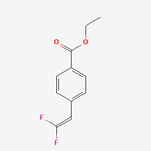 ethyl 4-(2,2-difluoroethenyl)benzoate