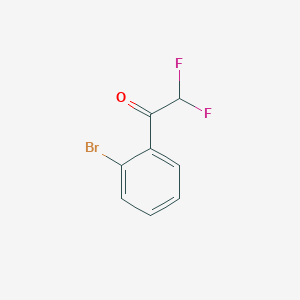 1-(2-bromophenyl)-2,2-difluoroethan-1-one