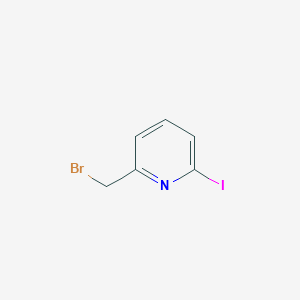 B6600149 2-(bromomethyl)-6-iodopyridine CAS No. 1268159-92-7