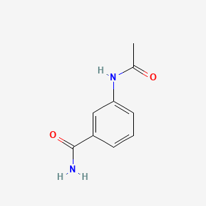 molecular formula C9H10N2O2 B6600194 3-Acetamidobenzamide CAS No. 58202-87-2