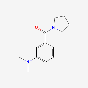 molecular formula C13H18N2O B6600228 [3-(Dimethylamino)phenyl](pyrrolidin-1-yl)methanone CAS No. 1703-43-1