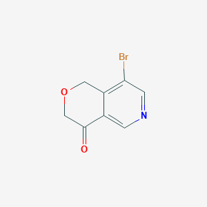 molecular formula C8H6BrNO2 B6600252 8-bromo-1H,3H,4H-pyrano[4,3-c]pyridin-4-one CAS No. 1939174-12-5