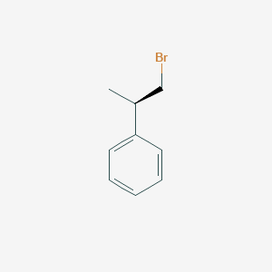 molecular formula C9H11Br B6600356 [(2R)-1-bromopropan-2-yl]benzene CAS No. 116724-02-8