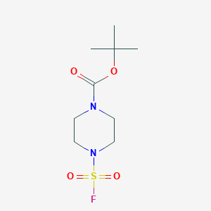 molecular formula C9H17FN2O4S B6600664 tert-butyl 4-(fluorosulfonyl)piperazine-1-carboxylate CAS No. 1935648-91-1