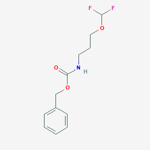 benzyl N-[3-(difluoromethoxy)propyl]carbamate