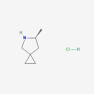 (6R)-6-methyl-5-azaspiro[2.4]heptane hydrochloride