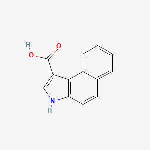 molecular formula C13H9NO2 B6600873 3H-苯并[e]吲哚-1-羧酸 CAS No. 64090-54-6