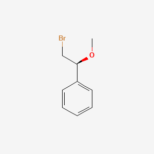 molecular formula C9H11BrO B6600983 [(1S)-2-bromo-1-methoxyethyl]benzene CAS No. 22810-55-5