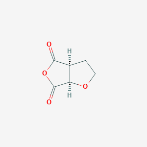 molecular formula C6H6O4 B6601068 rac-(3aR,6aS)-hexahydrofuro[3,4-b]furan-4,6-dione CAS No. 2307781-12-8