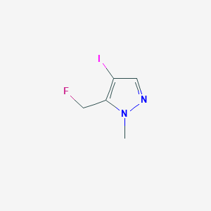 5-(fluoromethyl)-4-iodo-1-methyl-1H-pyrazole