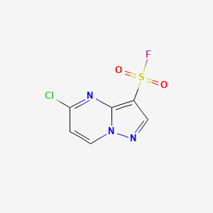 5-chloropyrazolo[1,5-a]pyrimidine-3-sulfonyl fluoride