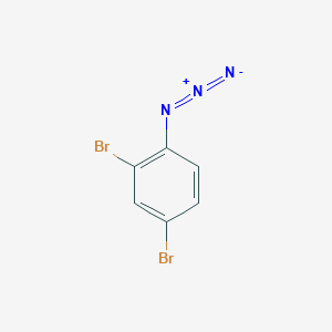 molecular formula C6H3Br2N3 B6601168 1-azido-2,4-dibromobenzene CAS No. 74308-31-9