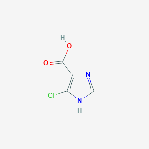 molecular formula C4H3ClN2O2 B6601203 5-chloro-1H-imidazole-4-carboxylic acid CAS No. 76808-73-6