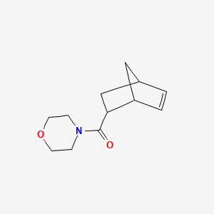 molecular formula C12H17NO2 B6601272 4-(Bicyclo[2.2.1]hept-5-en-2-ylcarbonyl)morpholine CAS No. 52838-40-1