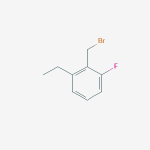 molecular formula C9H10BrF B6601362 2-(bromomethyl)-1-ethyl-3-fluorobenzene CAS No. 2101697-47-4