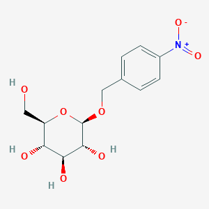 (2R,3S,4S,5R,6R)-2-(hydroxymethyl)-6-[(4-nitrophenyl)methoxy]oxane-3,4,5-triol