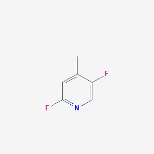 molecular formula C6H5F2N B6601444 2,5-difluoro-4-methylpyridine CAS No. 1227508-13-5