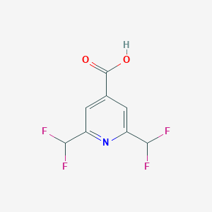2,6-bis(difluoromethyl)pyridine-4-carboxylic acid
