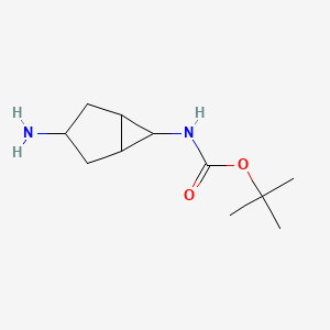tert-butyl N-{3-aminobicyclo[3.1.0]hexan-6-yl}carbamate, Mixture of diastereomers