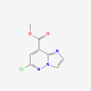 methyl 6-chloroimidazo[1,2-b]pyridazine-8-carboxylate