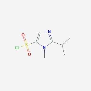 1-methyl-2-(propan-2-yl)-1H-imidazole-5-sulfonyl chloride