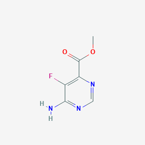 methyl 6-amino-5-fluoropyrimidine-4-carboxylate