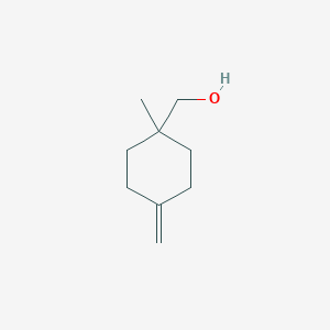 molecular formula C9H16O B6601594 (1-methyl-4-methylidenecyclohexyl)methanol CAS No. 5680-39-7