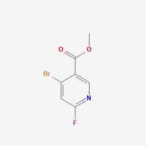 methyl 4-bromo-6-fluoropyridine-3-carboxylate