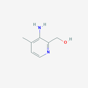 (3-amino-4-methylpyridin-2-yl)methanol