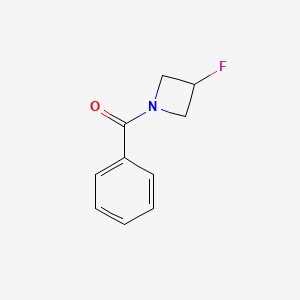 1-benzoyl-3-fluoroazetidine