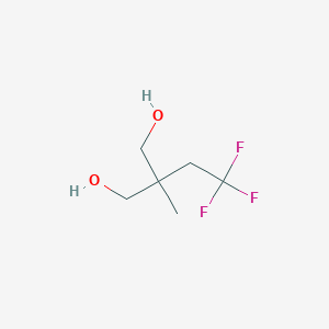 2-methyl-2-(2,2,2-trifluoroethyl)propane-1,3-diol