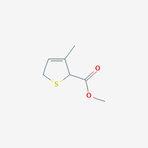 methyl 3-methyl-2,5-dihydrothiophene-2-carboxylate