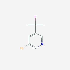 3-bromo-5-(2-fluoropropan-2-yl)pyridine