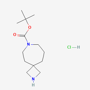 tert-butyl 2,7-diazaspiro[3.6]decane-7-carboxylate hydrochloride