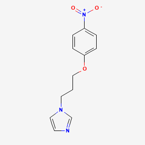 1-[3-(4-nitrophenoxy)propyl]-1H-Imidazole