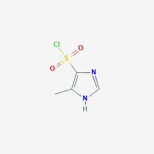 5-methyl-1H-imidazole-4-sulfonyl chloride