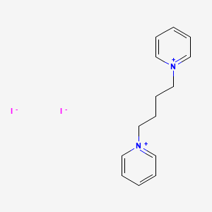 molecular formula C14H18I2N2 B6602421 1,1'-(Butane-1,4-diyl)di(pyridin-1-ium) diiodide CAS No. 53394-56-2