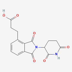 3-[2-(2,6-dioxopiperidin-3-yl)-1,3-dioxo-2,3-dihydro-1H-isoindol-4-yl]propanoic acid