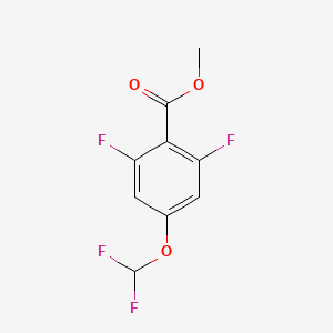 methyl 4-(difluoromethoxy)-2,6-difluorobenzoate