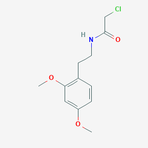 2-Chloro-N-[2-(2,4-dimethoxyphenyl)ethyl]acetamide