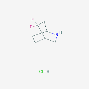 5,5-difluoro-2-azabicyclo[2.2.2]octane hydrochloride